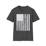 Distressed Flag, Men's Lightweight Fashion Tee