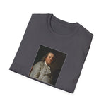 Democracy is Two Wolves and a Lamb-Benjamin Franklin, Men's Lightweight Fashion Tee