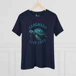 The Sea glass turtle  Women's Cotton Tee