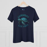 The Sea glass turtle  Women's Cotton Tee