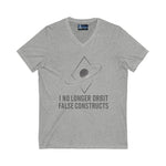 V-Neck Tee - 'I no longer orbit' design