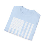 Distressed Flag, Men's Lightweight Fashion Tee