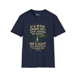 Men's Inspirational Unisex Softstyle T-Shirt - If a man knows
