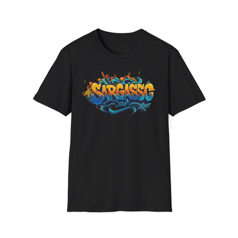 Sargasso sea Design unisex tee