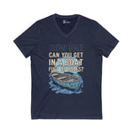 T-Shirt Boat Full of Holes Unisex V-Neck Tee