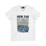 T-Shirt Boat Full of Holes Unisex V-Neck Tee
