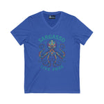 V-Neck Tee - Sargasso Octopus Design