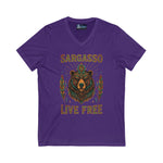 V-Neck Tee Sargasso Bear Graphic Shirt