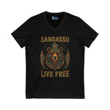 V-Neck Tee Sargasso Bear Graphic Shirt