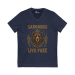 V-Neck Tee Sargasso Bear Graphic Shirt