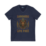 V-Neck Tee Sargasso Bear Graphic Shirt