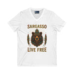 V-Neck Tee Sargasso Bear Graphic Shirt