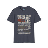 Christian Unisex Softstyle T-Shirt - God has chosen