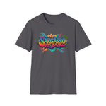 Tropical Vibes Graffiti sargasso live free Unisex T-Shirt - Live Free Design