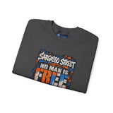 Sargasso Street “No Man Is Free Who Is Not Master of Himself” Crewneck Sweatshirt