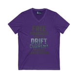 V-Neck Tee - 'Free Your Self' Design