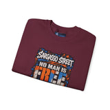 Sargasso Street “No Man Is Free Who Is Not Master of Himself” Crewneck Sweatshirt