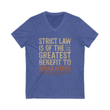V-Neck Tee Strict Law Women's V