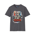 Men's Softstyle T-Shirt - The Mass of Men Typography Design