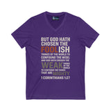 V-Neck Tee - God has chosen