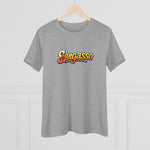 Women's Cotton Tee - Sargasso Flowered Print