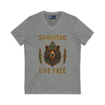 V-Neck Tee Sargasso Bear Graphic Shirt