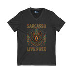 V-Neck Tee Sargasso Bear Graphic Shirt
