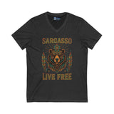 V-Neck Tee Sargasso Bear Graphic Shirt