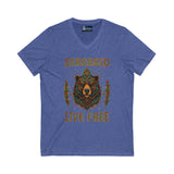 V-Neck Tee Sargasso Bear Graphic Shirt