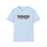 Unisex T-Shirt Sargasso Live Free rough trail seaweed Design