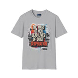 Men's Softstyle T-Shirt - The Mass of Men Design