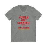 V-Neck Tee - Power Inherited Women's Tee