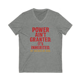 V-Neck Tee - Power Inherited Women's Tee