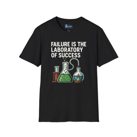 Motivational Unisex T-Shirt - Failure is the Laboratory to Success