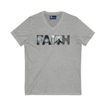 Faith v neck Tee