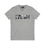 Faith v neck Tee
