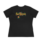 Women's Cotton Tee - Sargasso Flowered Print