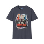Men's Softstyle T-Shirt - The Mass of Men Typography Design