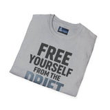 Unisex Softstyle T-Shirt - 'Free your self' Inspirational Design