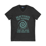 V neck  Deactivation Design