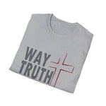 Way, Truth Life, Men's Lightweight Fashion Tee