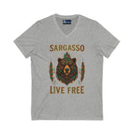 V-Neck Tee Sargasso Bear Graphic Shirt