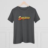 Women's Cotton Tee - Sargasso Flowered Print