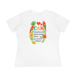 Cotton Tee for Women - 'You Can' Inspirational Shirt