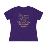 Women's Tee - Some stories aren't meant to end