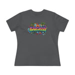 Cotton Tee - Sargasso Tropical Print Women's T-Shirt