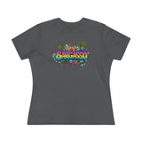 Cotton Tee - Sargasso Tropical Print Women's T-Shirt