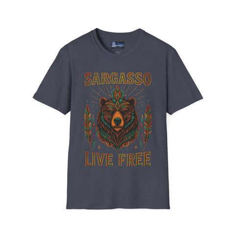 Animal Graphic T-Shirt - Sargasso Bear Design