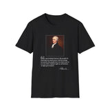 When a Government Betrays the People-Alexander Hamilton, Men's Lightweight Fashion Tee