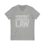 Women's V-Neck Accountability Tee